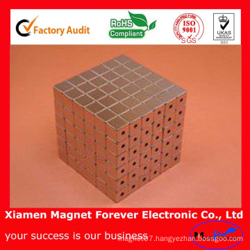 5*5*5mm Square Neocube Neodymium Magnet